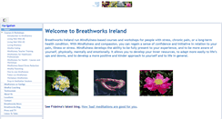 Desktop Screenshot of breathworks.ie